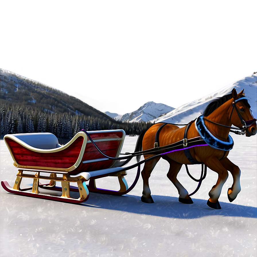 Sleigh Ride Scene Png 37