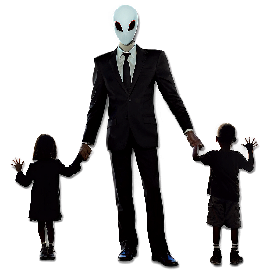 Slender Man And Children Png Tum29