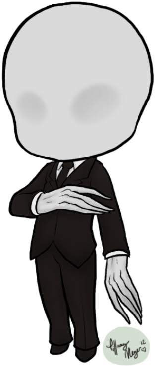 Slender_ Man_ Cartoon_ Character