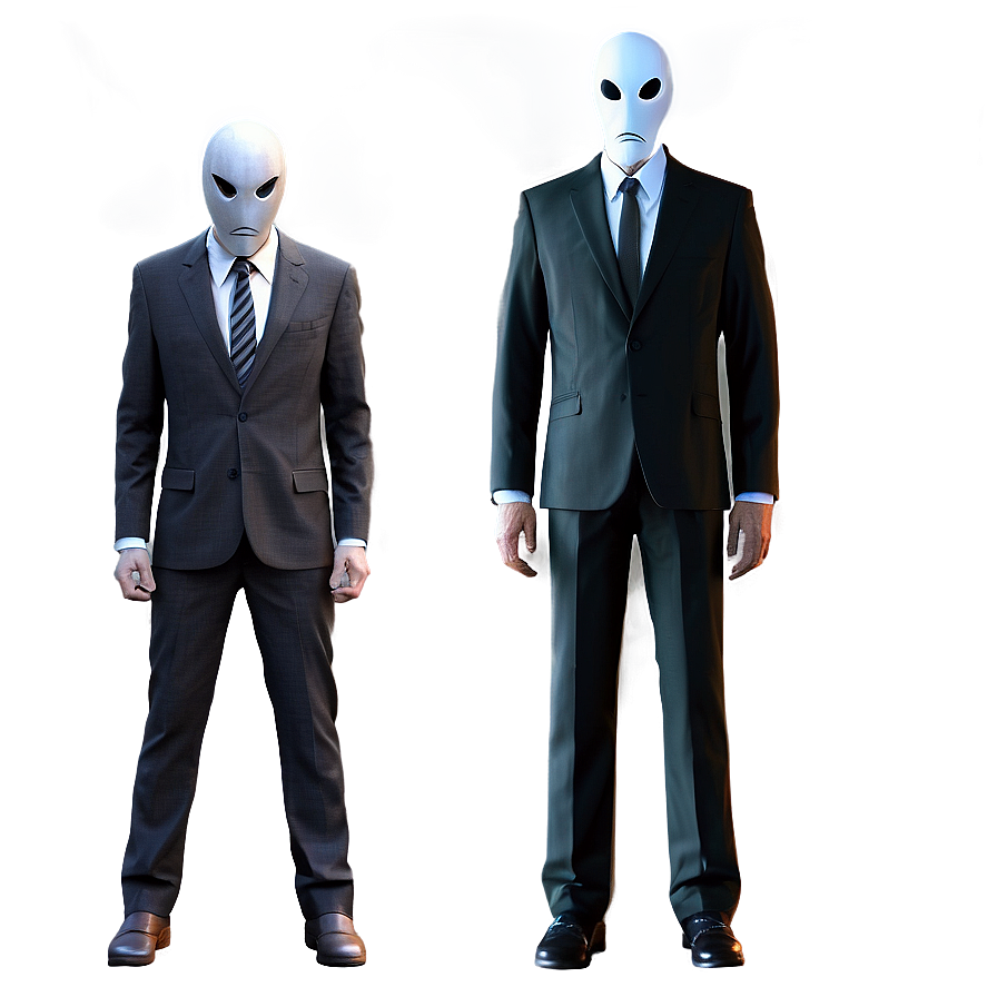 Slender Man Concept Art Png Vlj