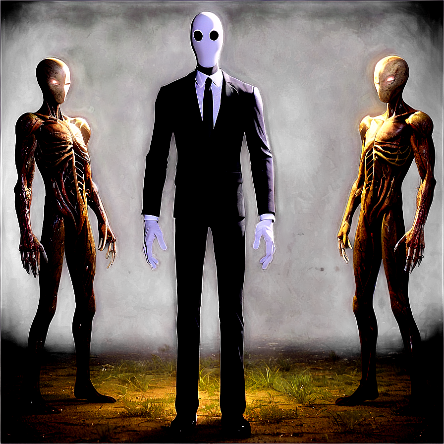 Slender Man Entity Png 93