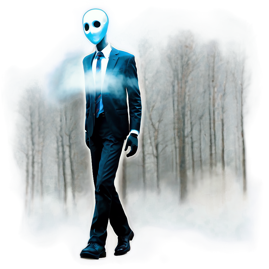 Slender Man In The Fog Png Ape