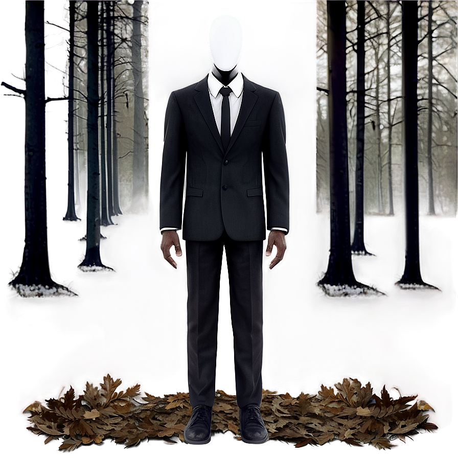 Slender Man In The Woods Png Ola9