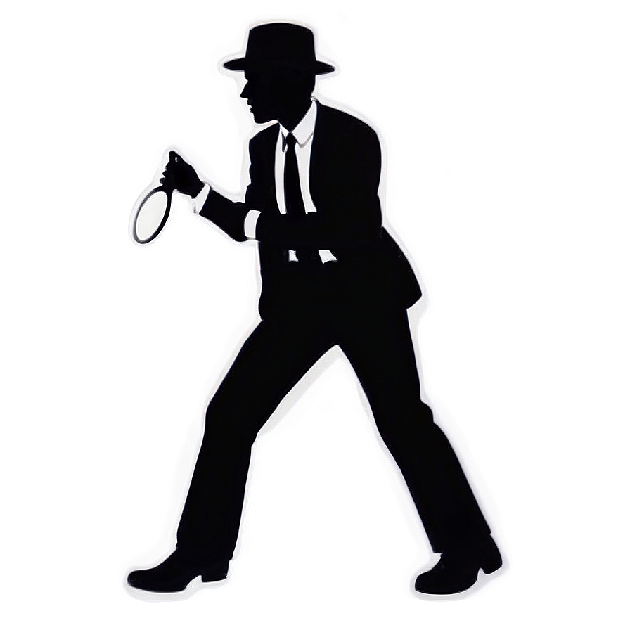 Sleuth Silhouette Png Lsb