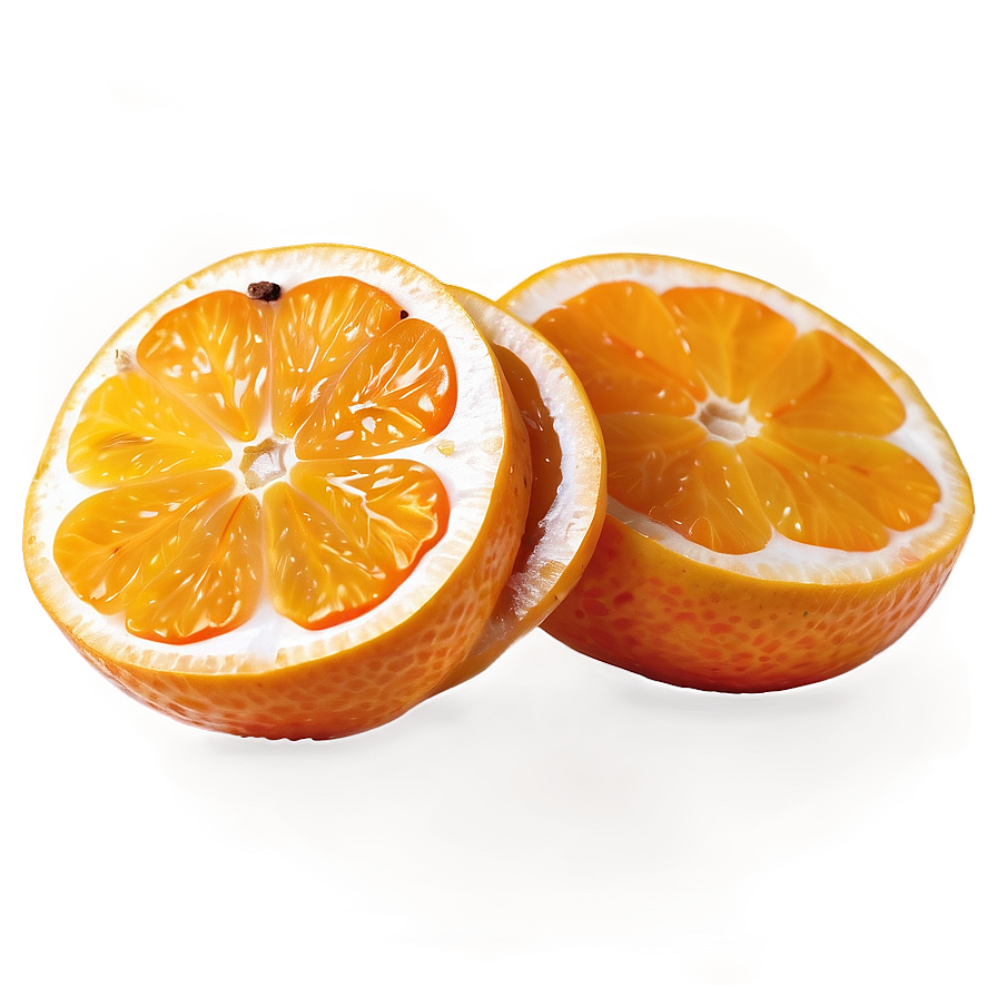 Slice Of Mandarin Png 06242024