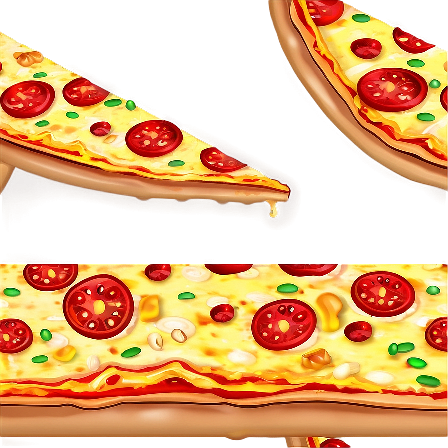 Slice Of Pizza Cartoon Png Rwv12