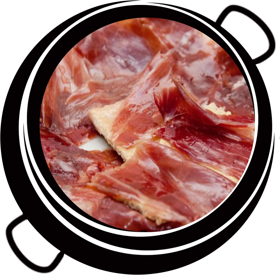 Sliced Iberico Hamin Pan