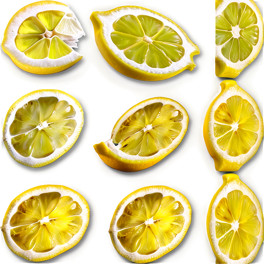 Sliced Lemons Png Maa71