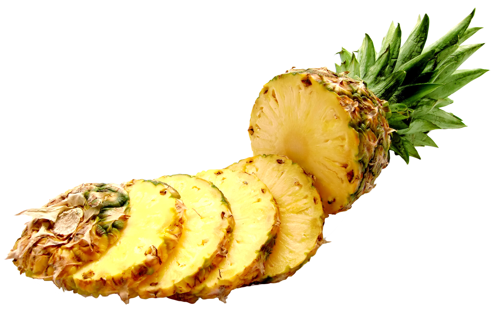 Sliced Pineapple Transparent Background