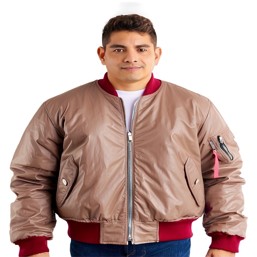 Slim Fit Bomber Jacket Png Amk