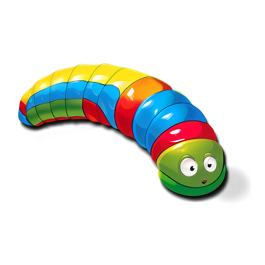 Slinky Worm Toy Png 05242024