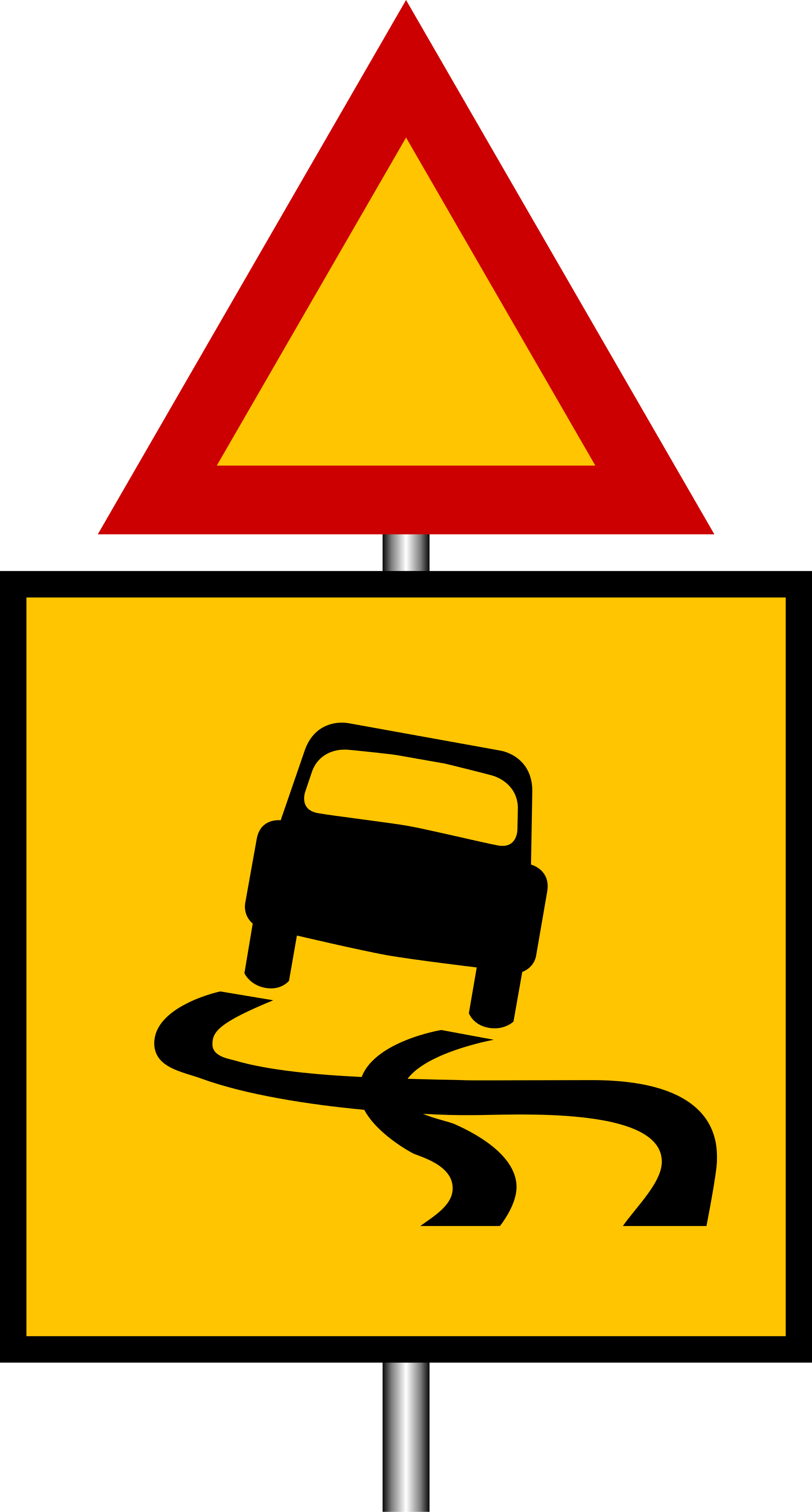 Slippery_ Road_ Sign_ Zimbabwe