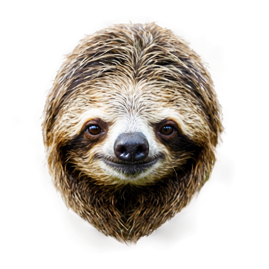 Sloth Face Png 06112024