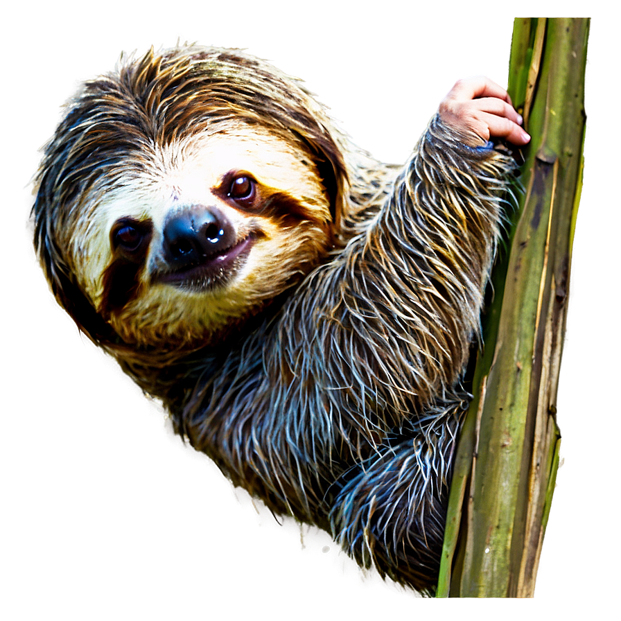 Sloth In Nature Png Ngc23