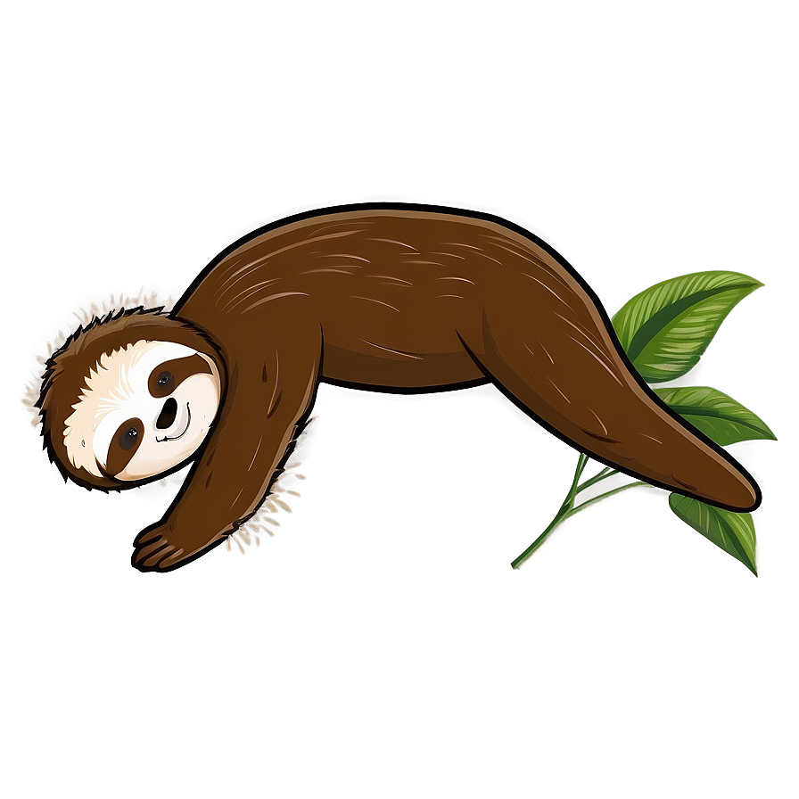 Sloth Vector Png 66