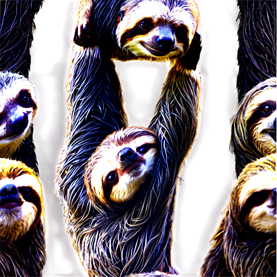 Sloth Yoga Png Olc97