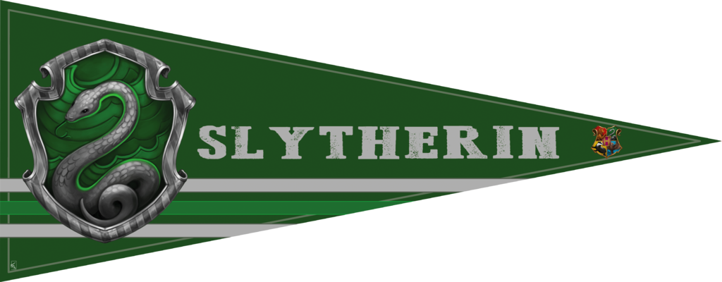 Slytherin House Crest Banner