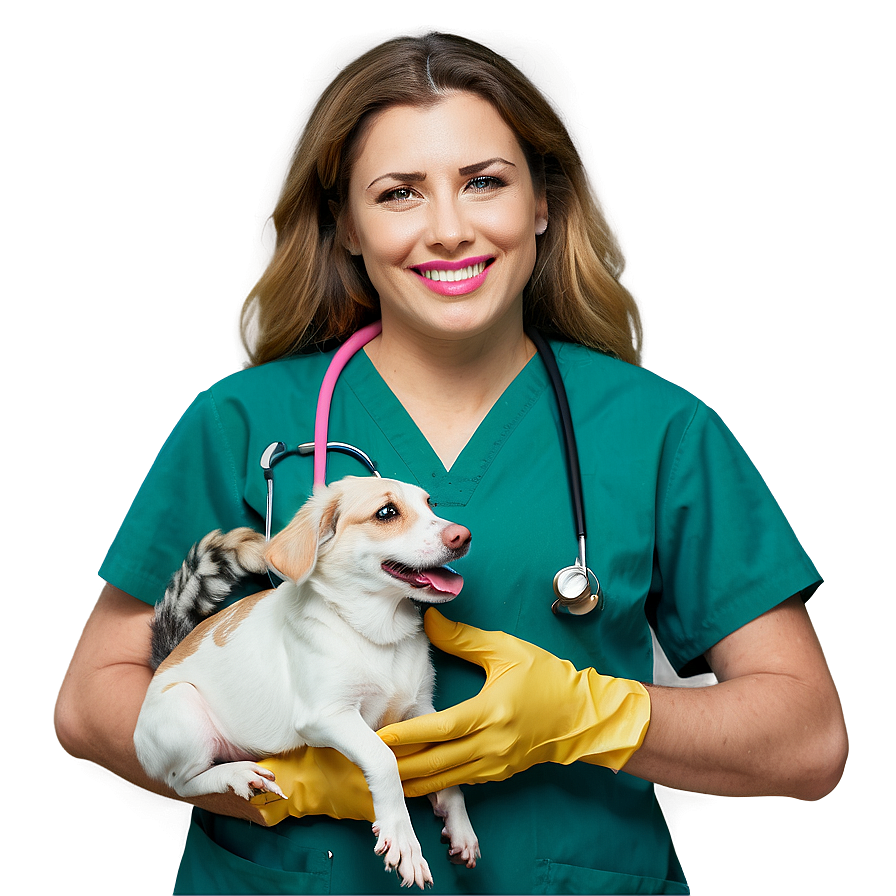 Small Animal Veterinarian Png 06252024