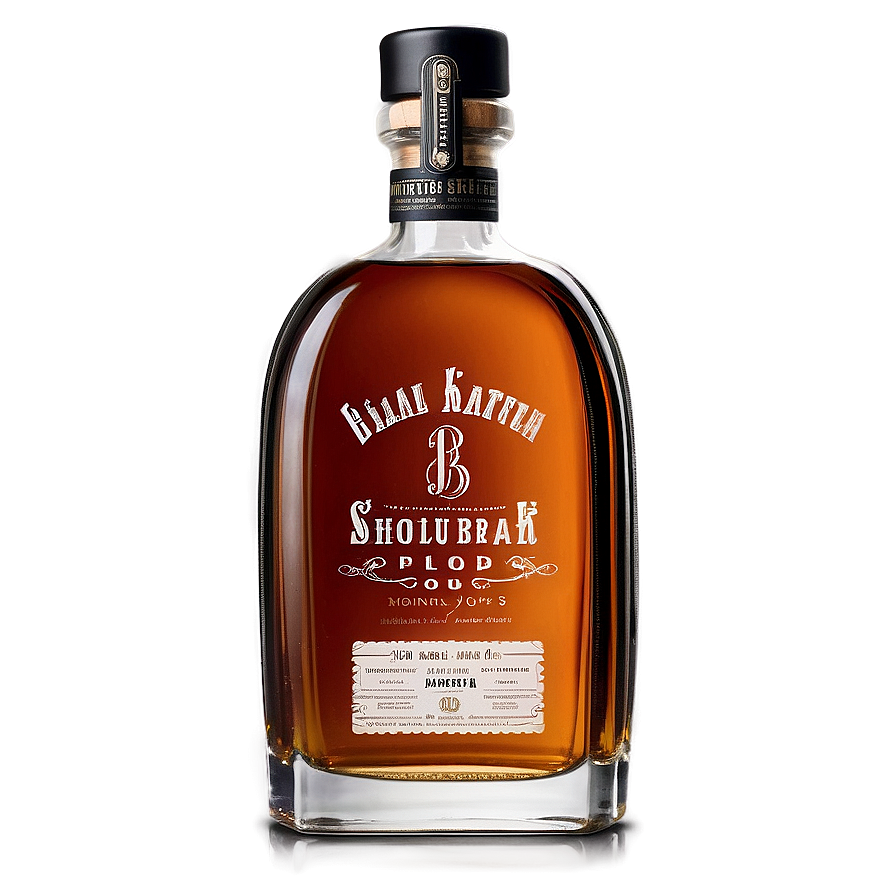 Small Batch Bourbon Bottle Png Wrp