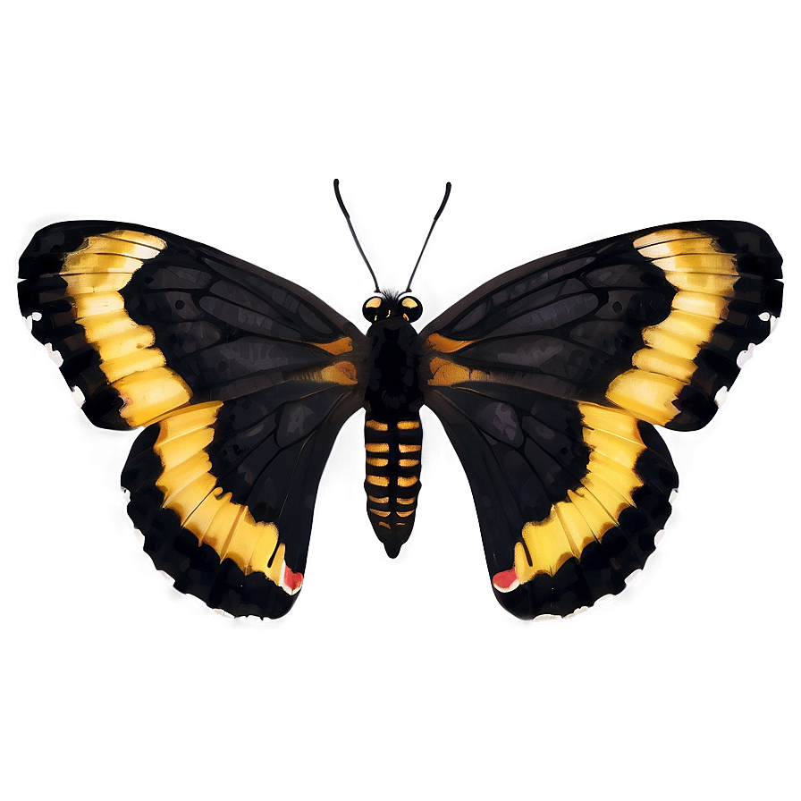 Small Black Butterfly Png Tjp