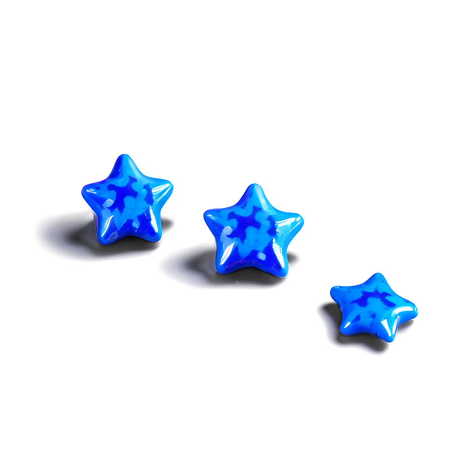 Small Bluestars Png Oto