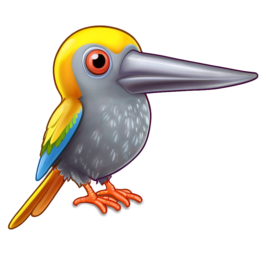 Small Cartoon Bird Png 5