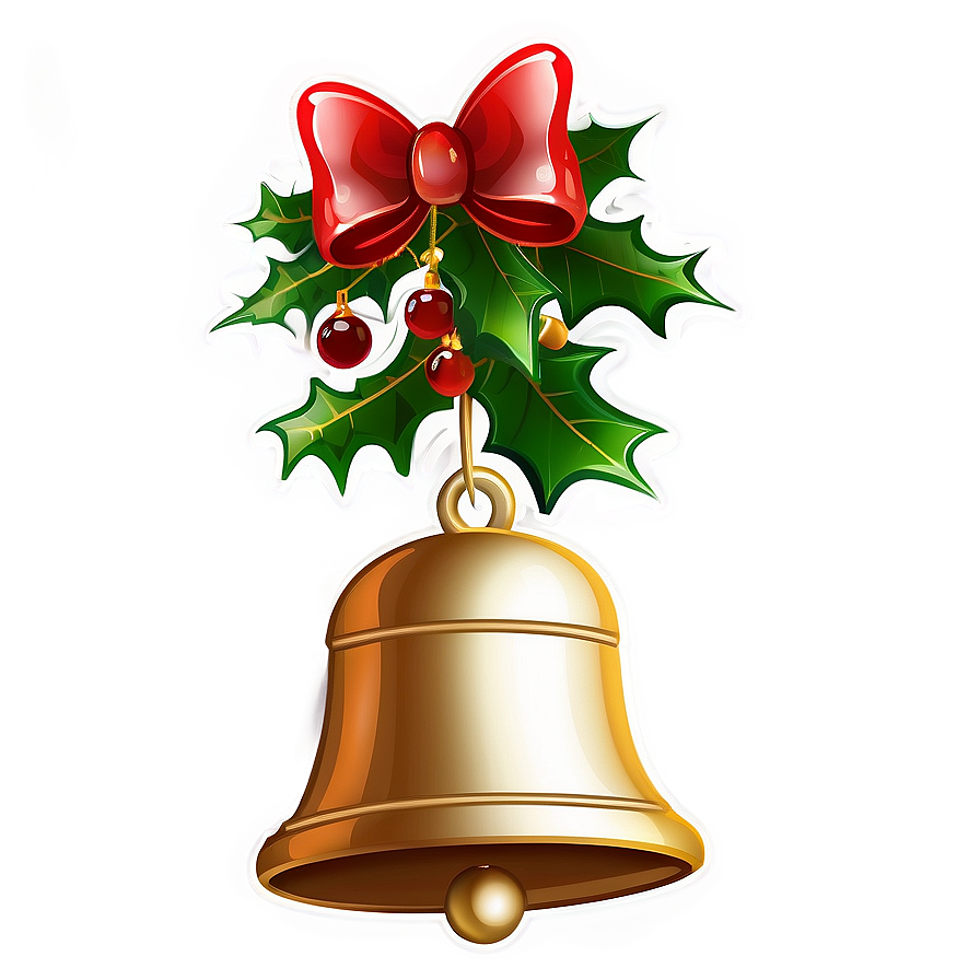 Small Christmas Bell Png 77