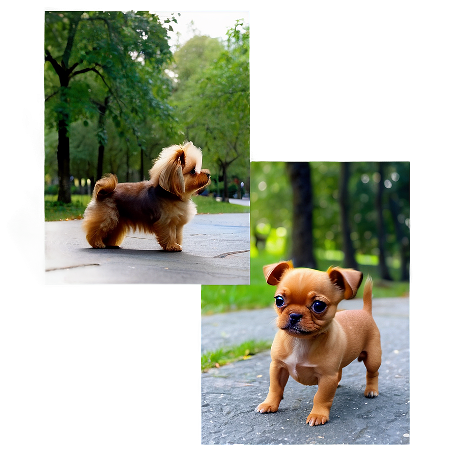 Small Dog In A Park Png 61