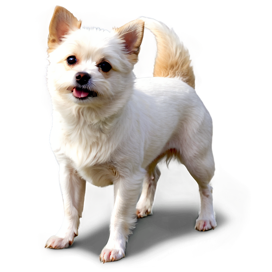 Small Dog In Snow Png Anb