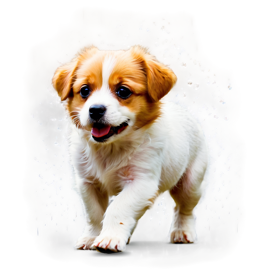 Small Dog In The Rain Png 63