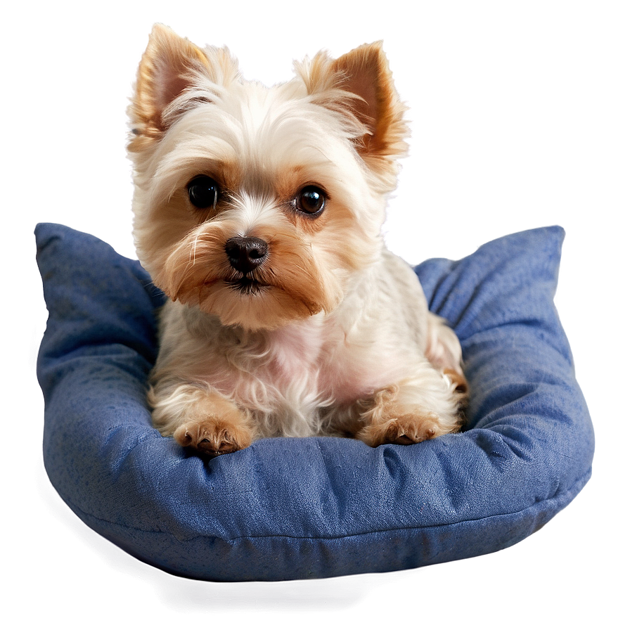 Small Dog On A Pillow Png 65