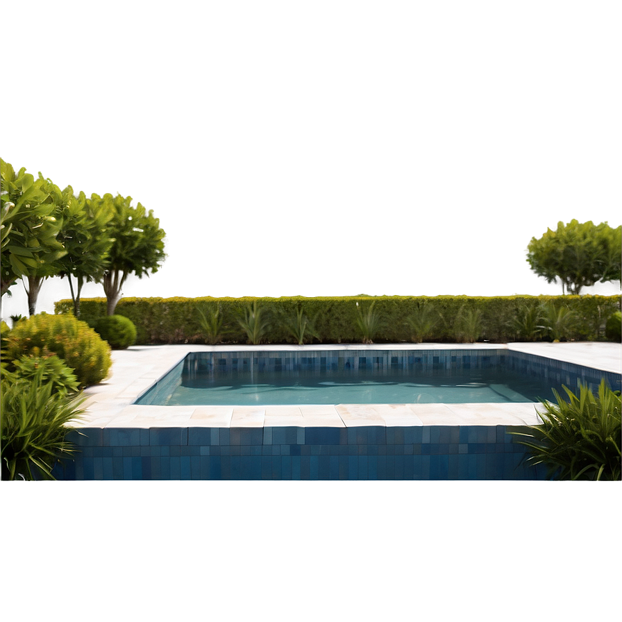 Small Garden Swimming Pool Png Bmm13