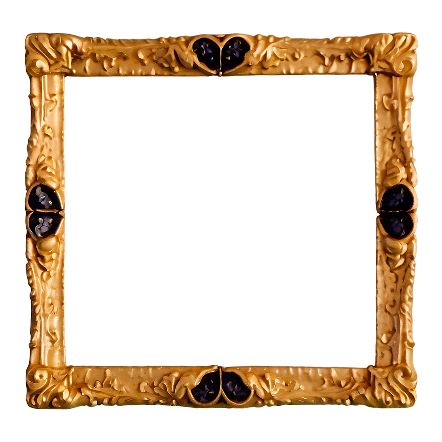 Small Gold Frame Png Vcw62