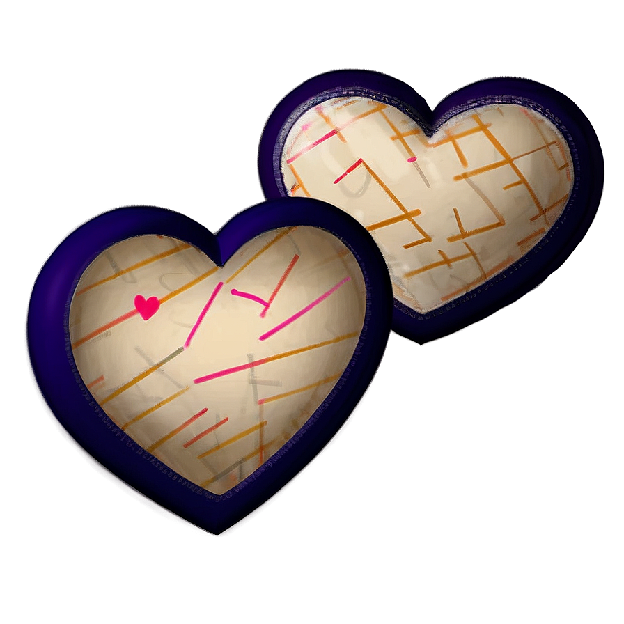 Small Heart Doodle Png 06212024