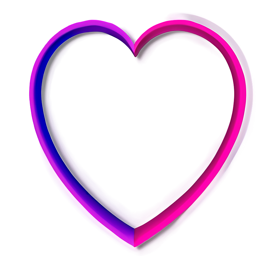 Small Heart Outline Png 79