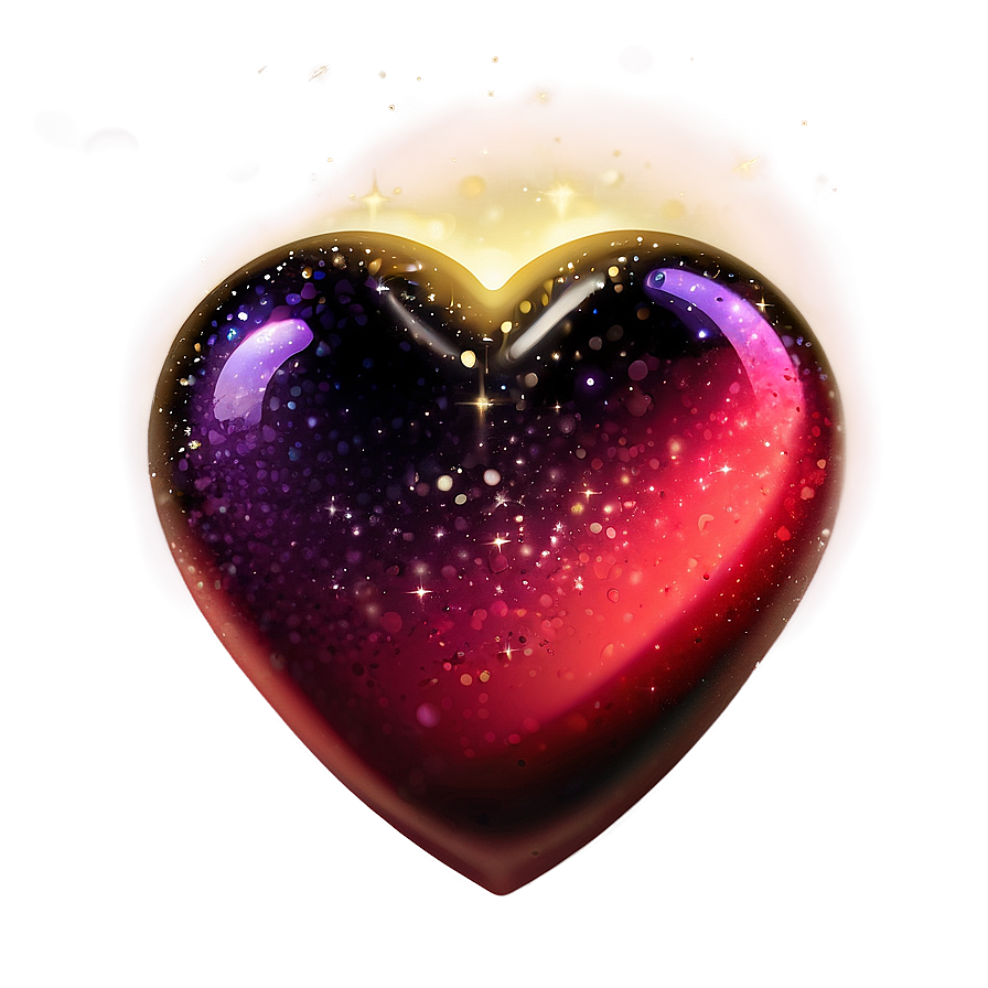 Small Heart Sparkle Png 81