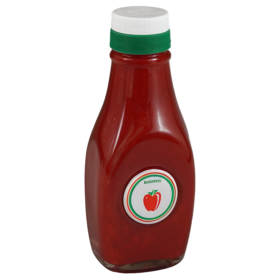 Small Ketchup Bottle Png Mfs62