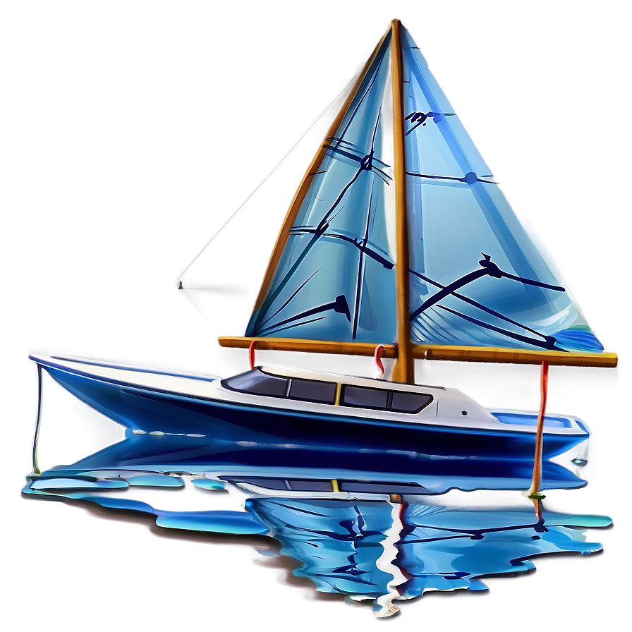 Small Sailboat On Water Png 05242024