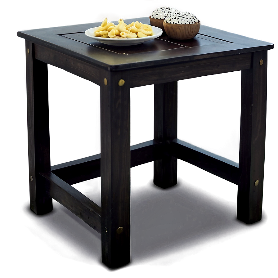 Small Table For Snacks Png Cxo