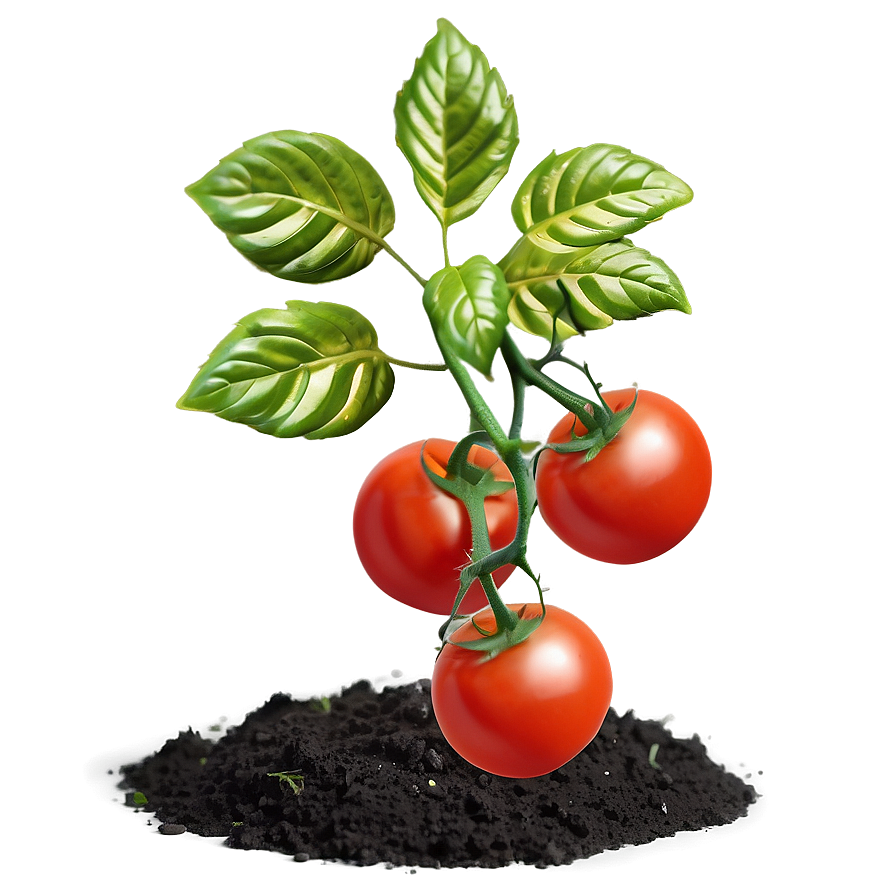 Small Tomato Plant Png Ltg32