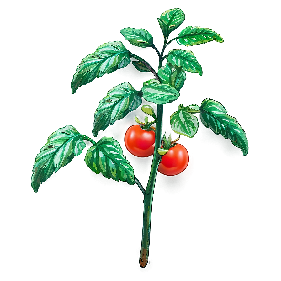 Small Tomato Plant Png Rpk