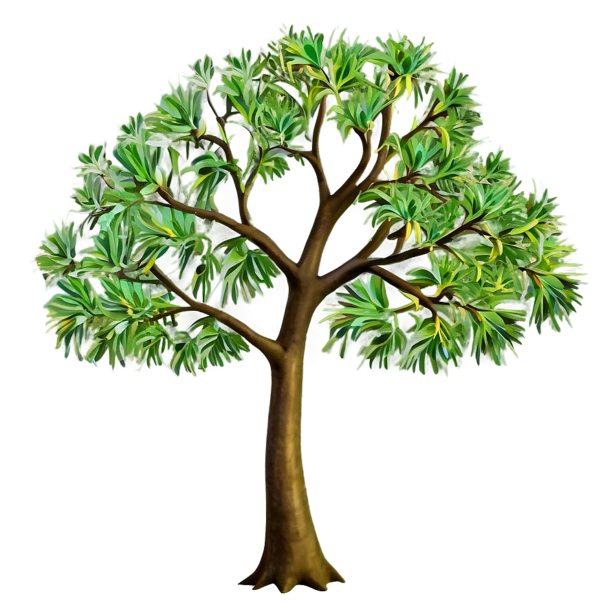 Small Tree With Bird Png 15