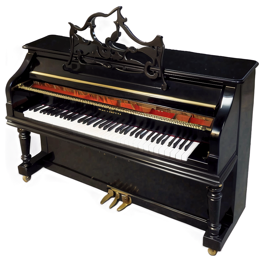 Small Upright Piano For Practice Png Lti