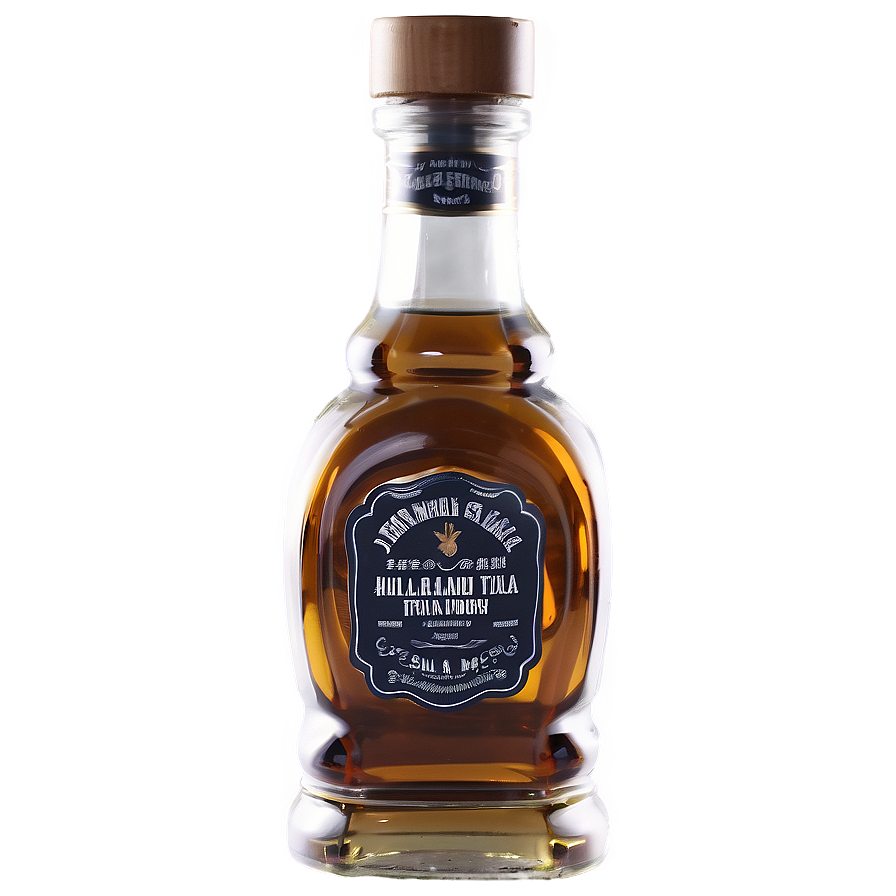 Small Whiskey Bottle Png Gao81