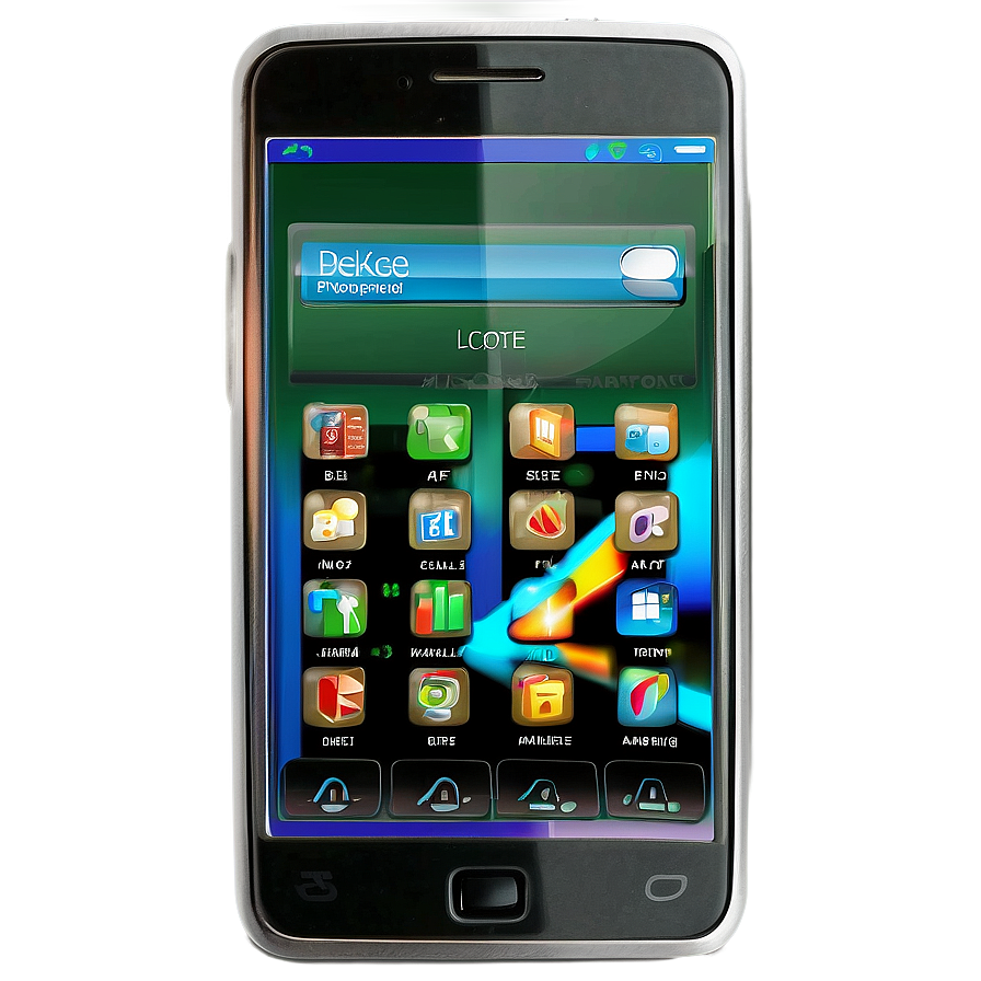 Smart Cell Phone Illustration Png 05062024