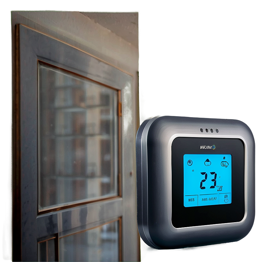 Smart Thermostat With Ai Png 86