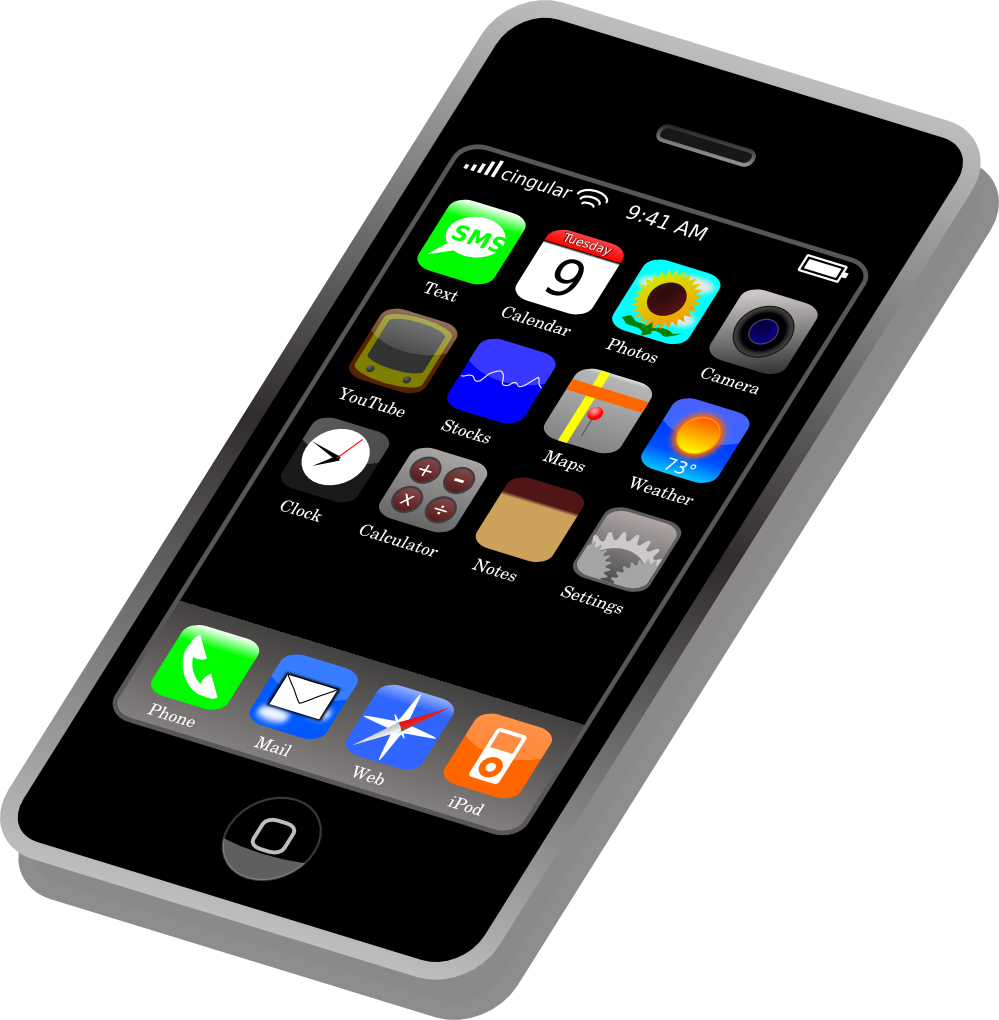 Smartphone Interface Clipart