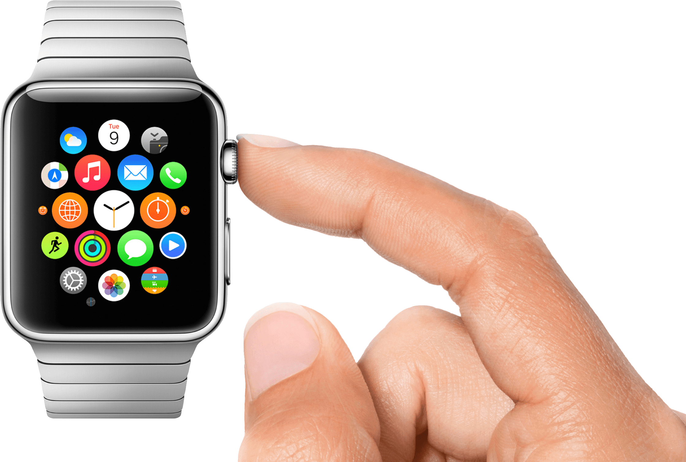 Smartwatch Interaction Finger Touch