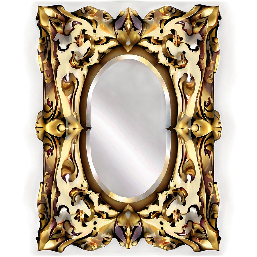 Smashed Mirror Design Png Lmm95