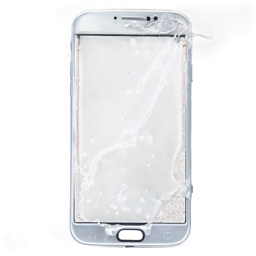 Smashed Smartphone Screen Png Yrn59